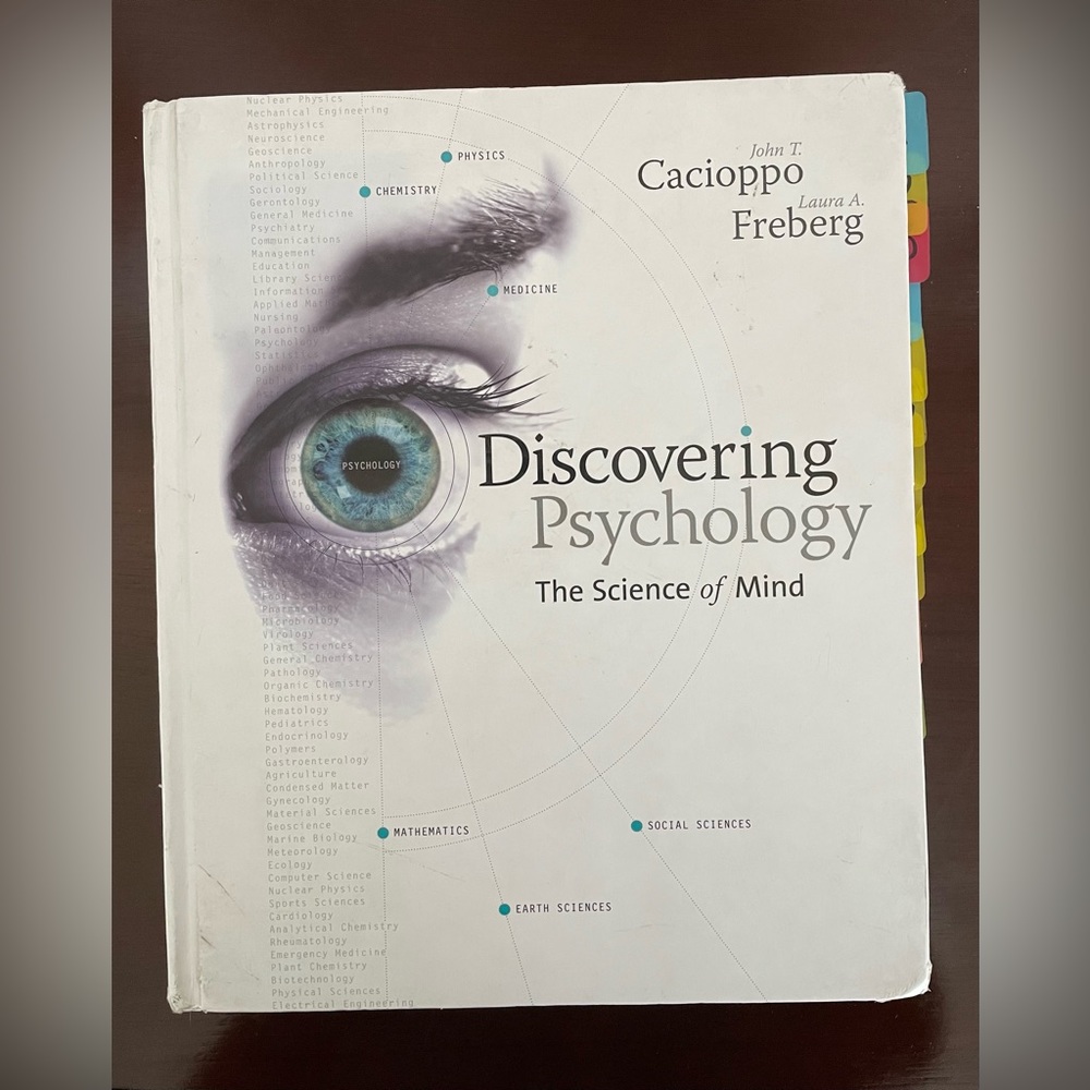 Book, psychology, Cacioppo, Freberg